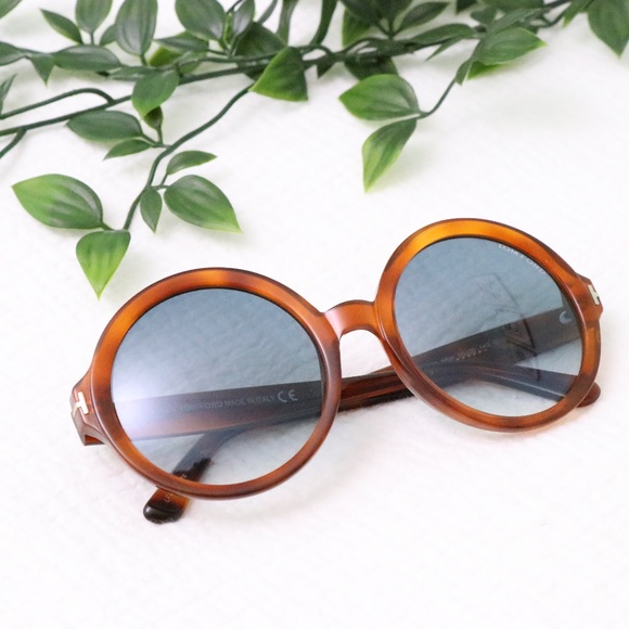 Tom Ford Accessories - TOM FORD 'NICOLETTE-02' TORTOISESHELL SUNGLASSES